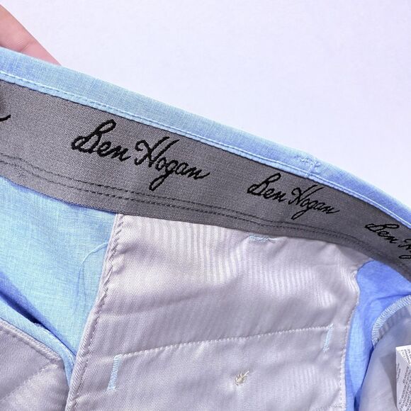 Ben Hogan Mens Blue Golf Performance Flat Front Active Flex Stretch Short Sz 42 - Picture 14 of 16